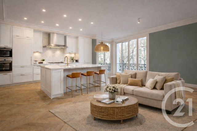 Appartement F5 à vendre - 5 pièces - 99.87 m2 - PARIS - 75013 - ILE-DE-FRANCE - Century 21 Arago - Les Gobelins