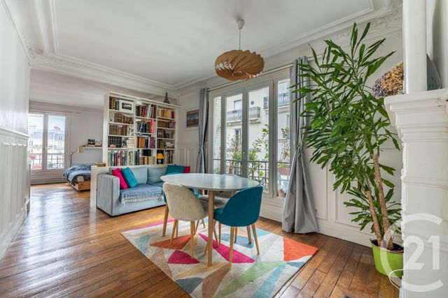 Appartement F3 à vendre - 3 pièces - 62.7 m2 - PARIS - 75013 - ILE-DE-FRANCE - Century 21 Arago - Les Gobelins