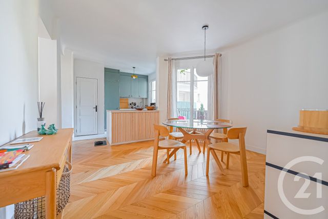 Appartement F4 à vendre - 4 pièces - 69.13 m2 - PARIS - 75013 - ILE-DE-FRANCE - Century 21 Arago - Les Gobelins