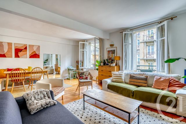 Appartement F3 à vendre - 4 pièces - 73.1 m2 - PARIS - 75013 - ILE-DE-FRANCE - Century 21 Arago - Les Gobelins