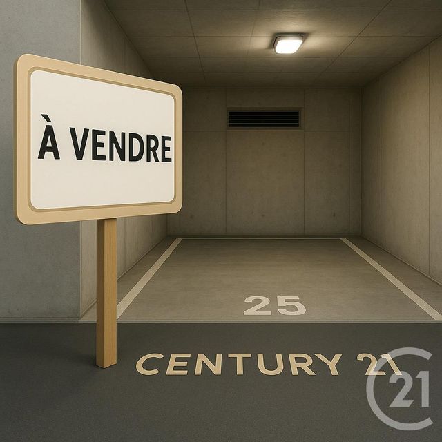 parking à vendre - 36.97 m2 - PARIS - 75013 - ILE-DE-FRANCE - Century 21 Arago - Les Gobelins