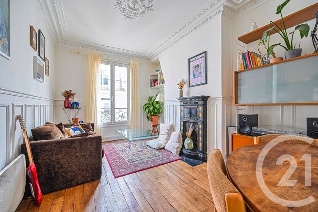Appartement F3 à vendre - 3 pièces - 50.6 m2 - PARIS - 75013 - ILE-DE-FRANCE - Century 21 Arago - Les Gobelins