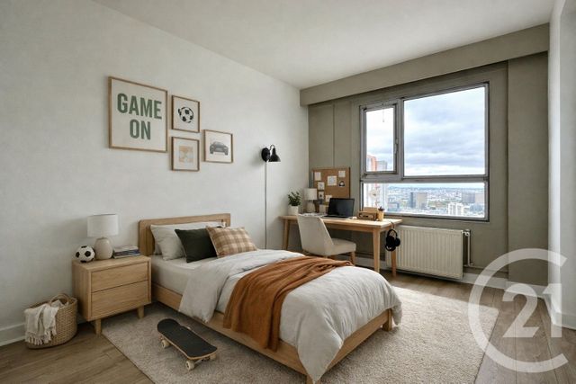 Appartement F4 à vendre - 4 pièces - 132.14 m2 - PARIS - 75013 - ILE-DE-FRANCE - Century 21 Arago - Les Gobelins