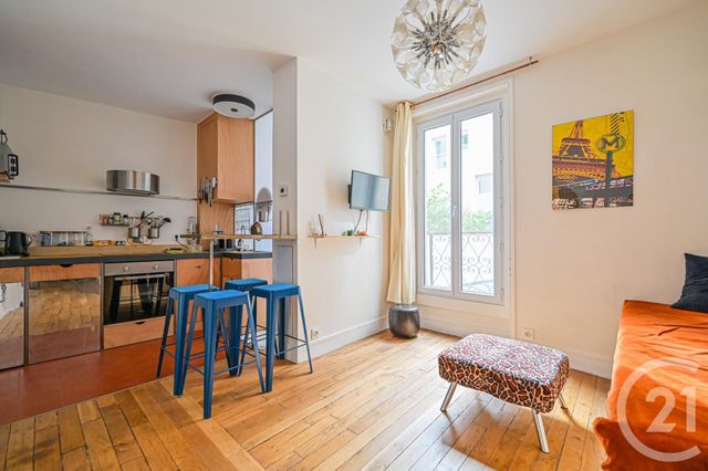 Appartement F3 à vendre - 3 pièces - 44.55 m2 - PARIS - 75013 - ILE-DE-FRANCE - Century 21 Arago - Les Gobelins