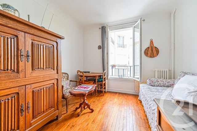 Appartement F2 à vendre - 2 pièces - 34.31 m2 - PARIS - 75013 - ILE-DE-FRANCE - Century 21 Arago - Les Gobelins