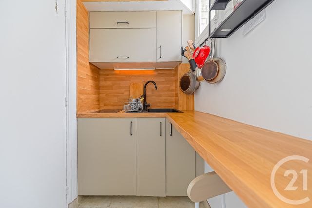 Appartement F2 à vendre - 2 pièces - 31.1 m2 - PARIS - 75013 - ILE-DE-FRANCE - Century 21 Arago - Les Gobelins