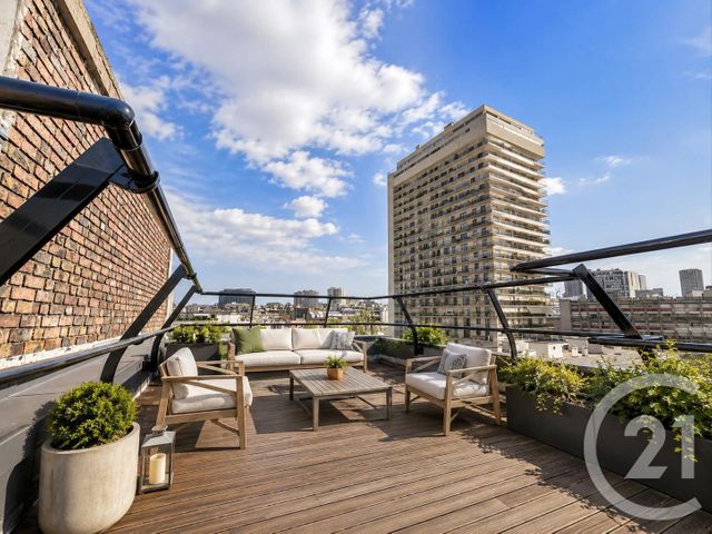 Appartement F2 à vendre - 3 pièces - 98.2 m2 - PARIS - 75013 - ILE-DE-FRANCE - Century 21 Arago - Les Gobelins